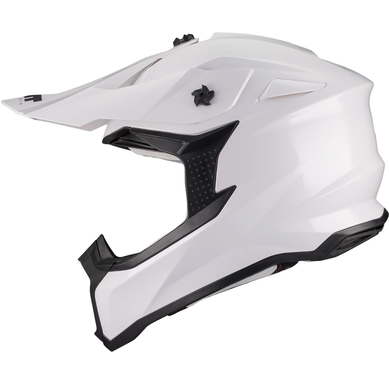Motokrossi kiiver MT Falcon S Pure A0 valge
