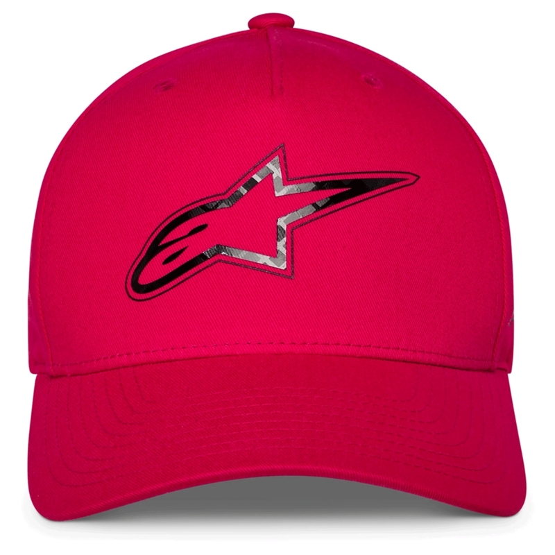 Alpinestars süsinikkiust nokamüts, punane