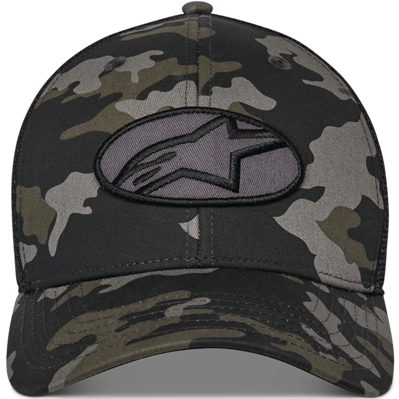 Alpinestars Oblique Camo Trucker nokamüts must-kamuflaaž-must