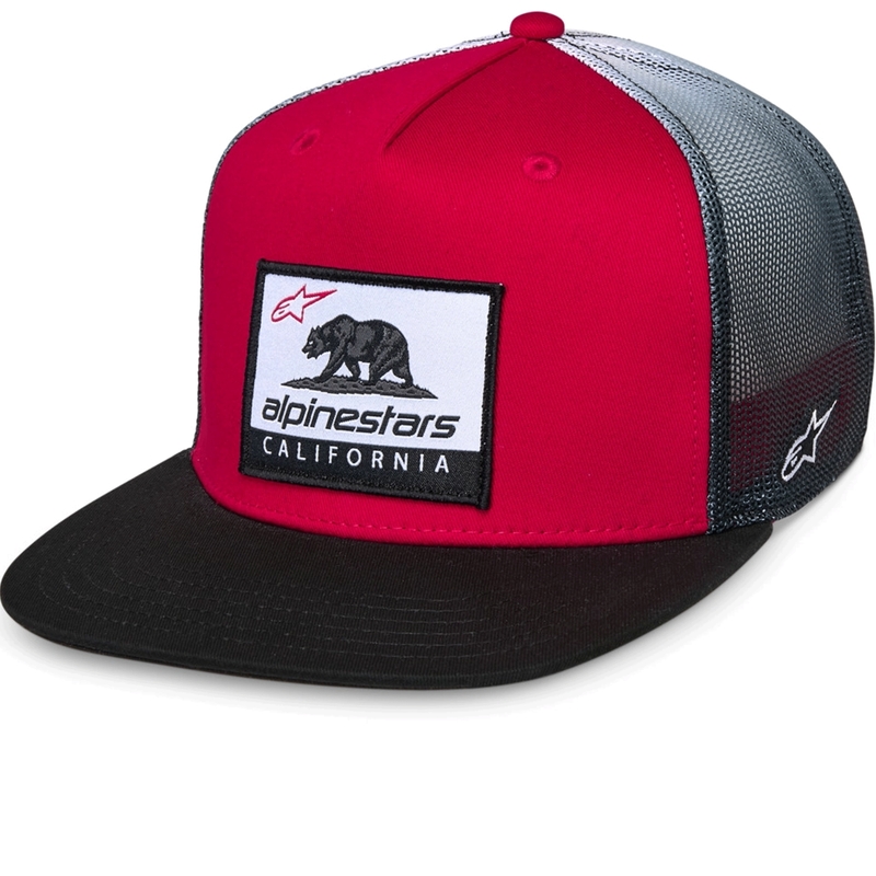 Alpinestars Cali Gradient veoauto nokamüts punane-must-valge