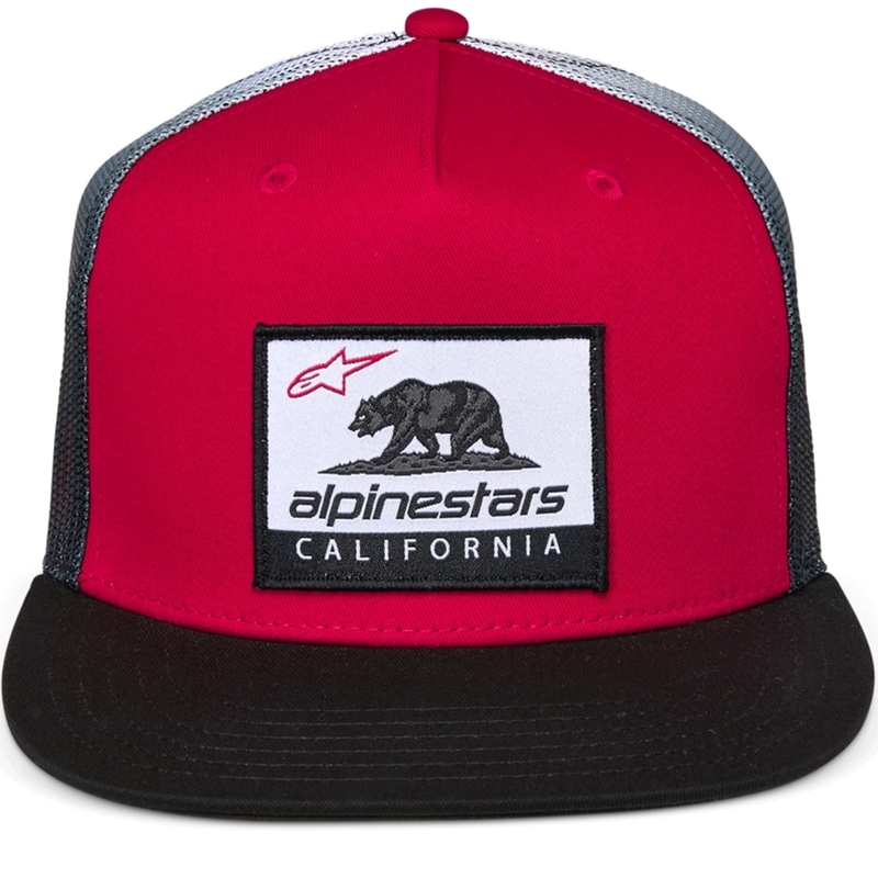Alpinestars Cali Gradient veoauto nokamüts punane-must-valge