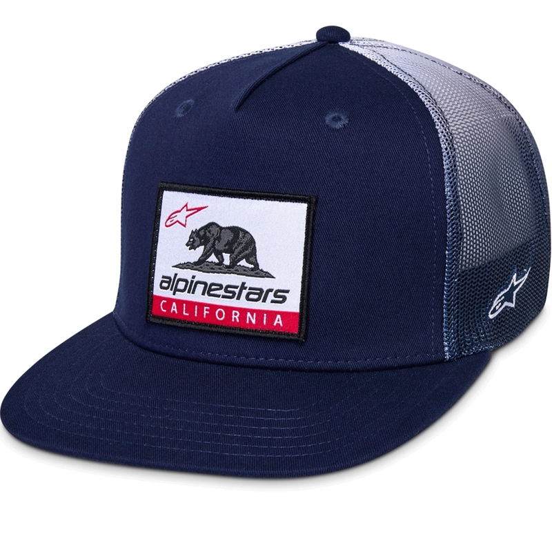 Alpinestars Cali Gradient Trucker nokamüts sini-valge