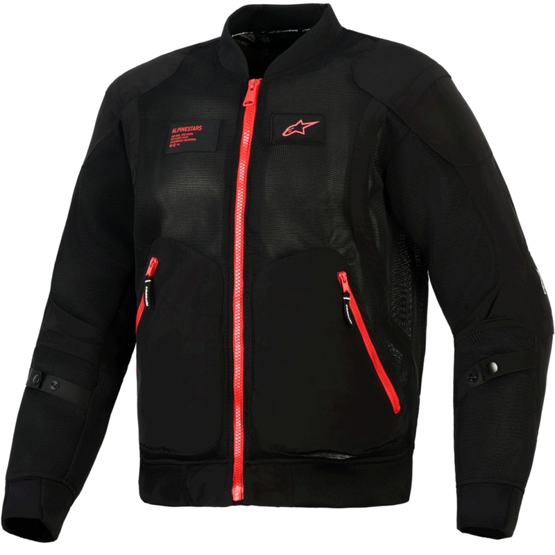 Alpinestars Flight Air mootorratta jope must-punane
