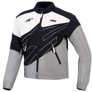 Alpinestars Stella Moshell naiste mootorratta jope must-hall-valge-roosa