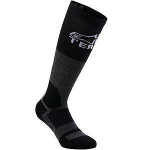 Alpinestars AT 8 meriino sokid hall-mustad
