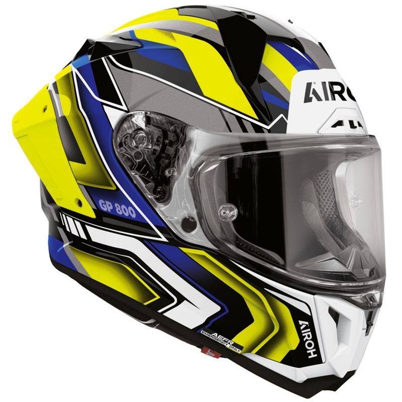 Airoh GP 800 Volt täismaskiiver mattkollane