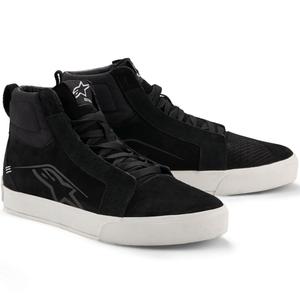 Alpinestars Ride-63 nahksaapad must-valge