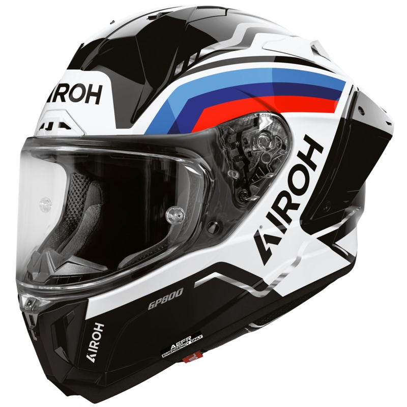 Airoh GP 800 Lane täismaskiiver must