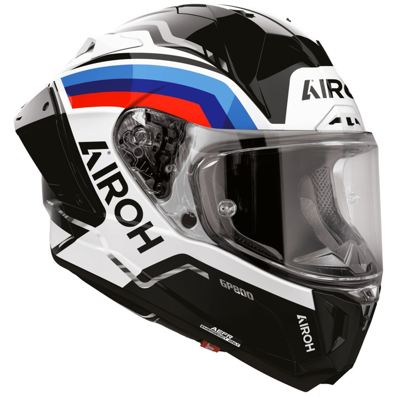 Airoh GP 800 Lane täismaskiiver must