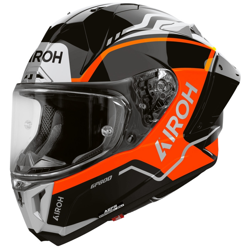 Airoh GP 800 Lane täismaskiiver fluo oranž