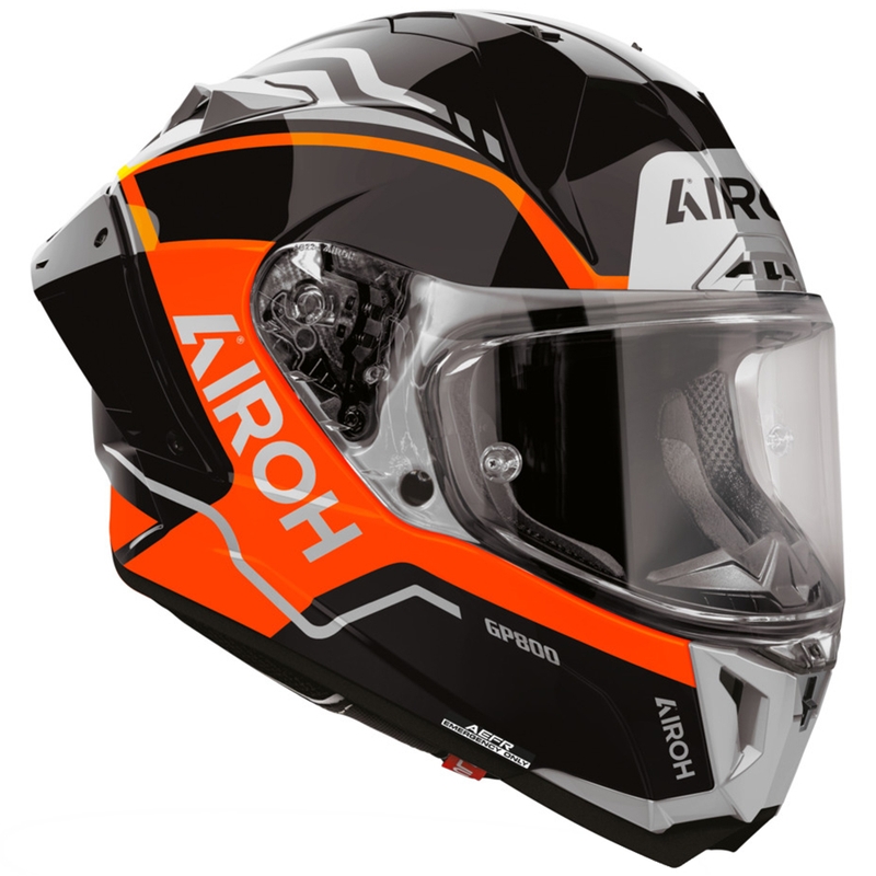 Airoh GP 800 Lane täismaskiiver fluo oranž