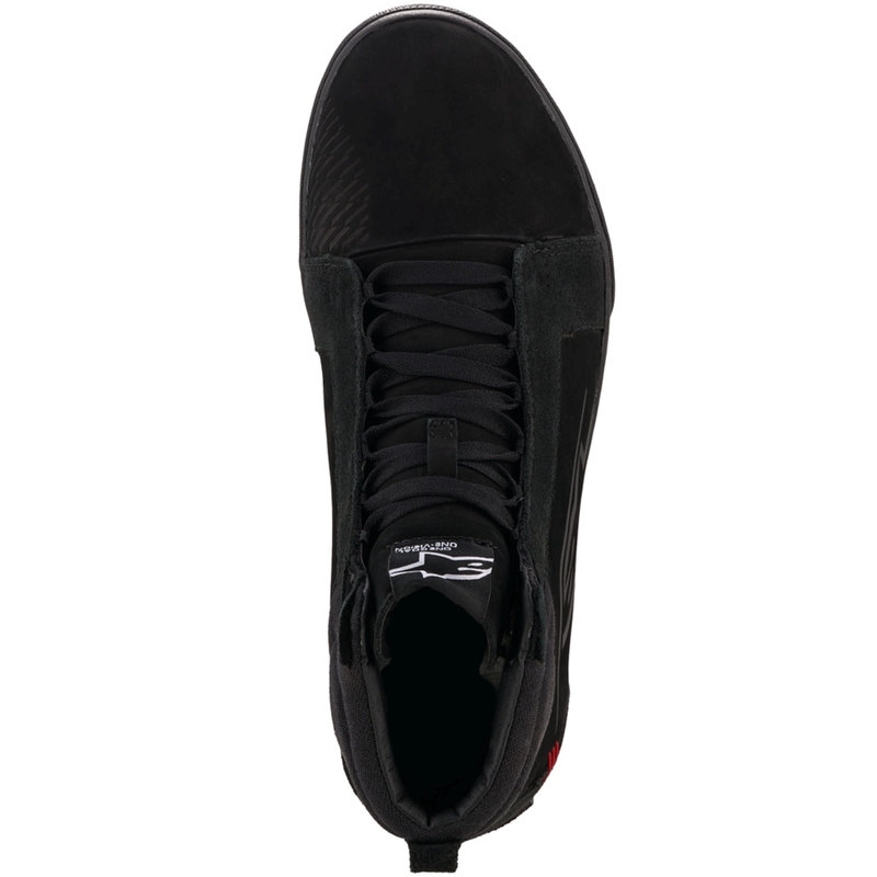 Alpinestars Ride-63 nahksaapad must-punane