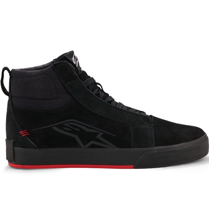 Alpinestars Ride-63 nahksaapad must-punane