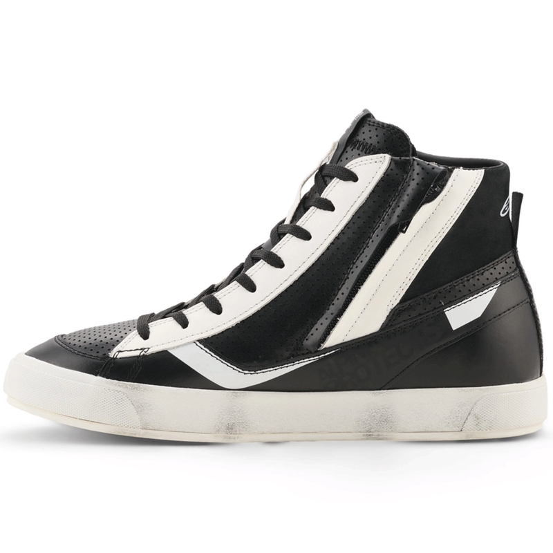 Alpinestars Stated Flair mootorrattasaapad must-valged