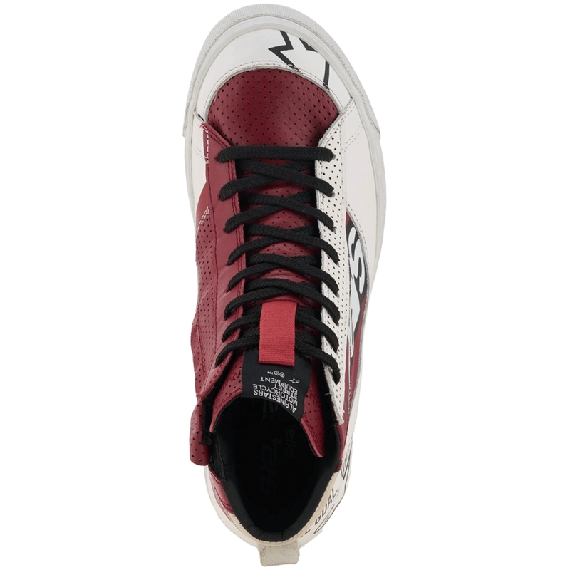 Alpinestars Stella Stated Flair naiste mootorrattasaapad valge-punased