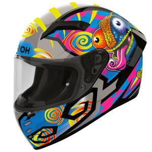 Airoh Connor Chameleon täisnäoga mootorrattakiiver mitmevärviline