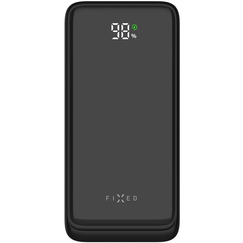 Akupank FIXED Zen2 20 20 000 mAh PD 20 W LCD-ekraaniga must