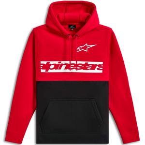 Alpinestars Parallel kapuutsiga dressipluus punane-must