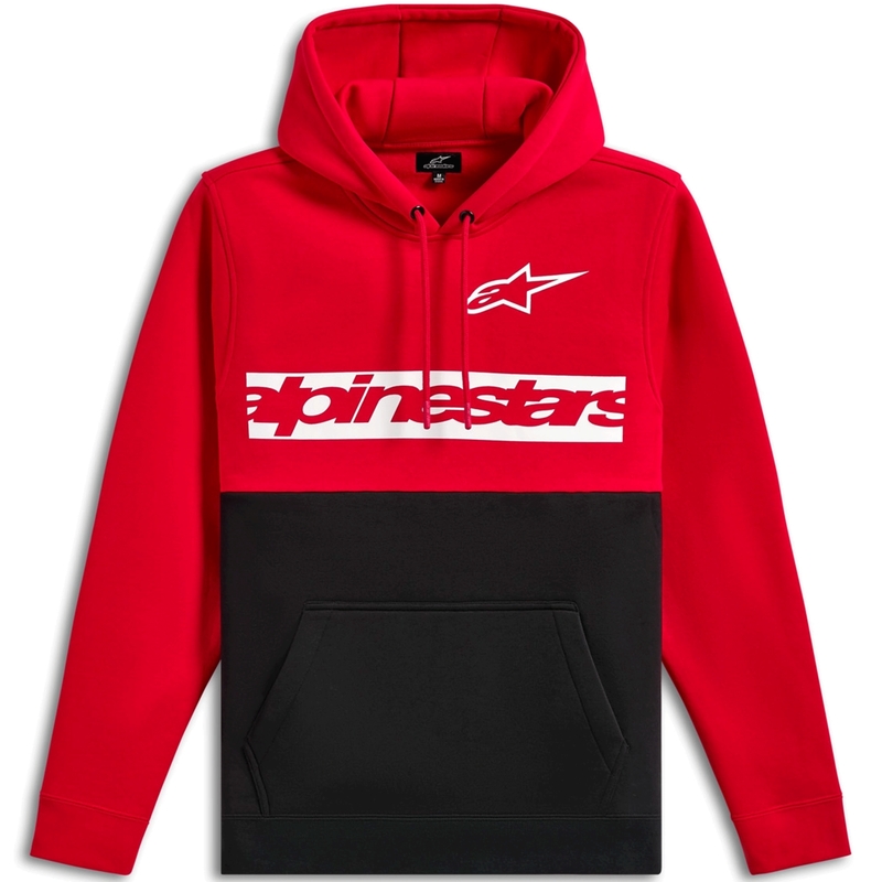 Alpinestars Parallel kapuutsiga dressipluus punane-must