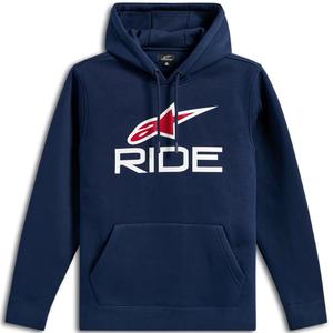Alpinestars Ride kapuutsiga dressipluus 3 sinine-valge-punane