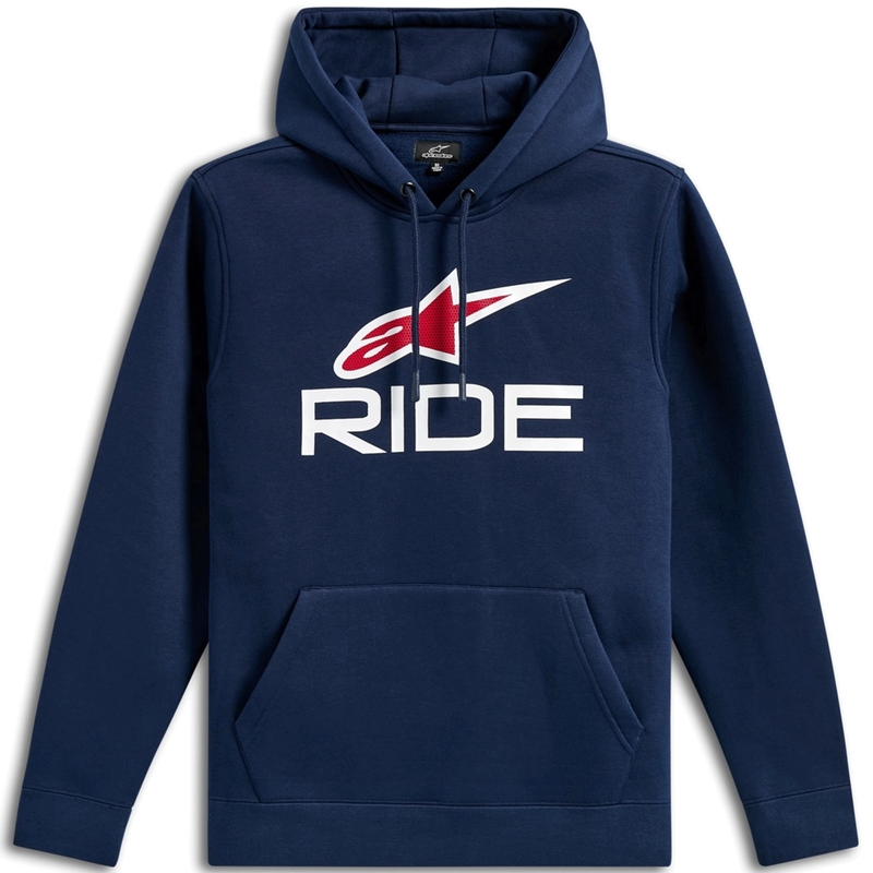 Alpinestars Ride kapuutsiga dressipluus 3 sinine-valge-punane