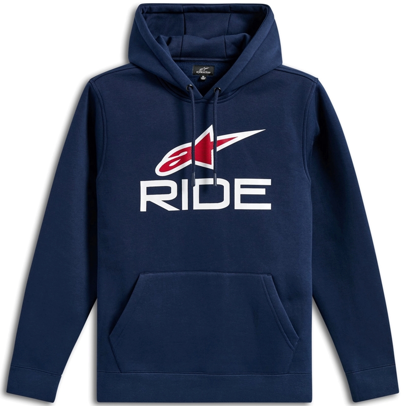 Alpinestars Ride kapuutsiga dressipluus 3 sinine-valge-punane