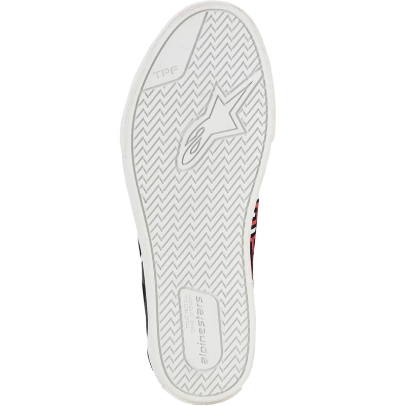 Alpinestars Ride-63 Canvas FQ20 Mootorratta Saapad Must-Valge-Punane