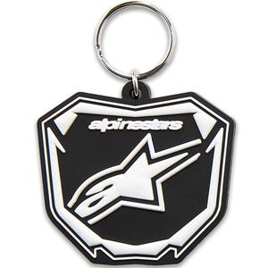Alpinestars võtmehoidja plaadiga must-valge