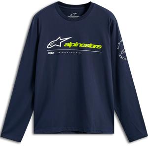 Alpinestars Mandalory CSF Pikkade Varrukatega T-Särk Sinine