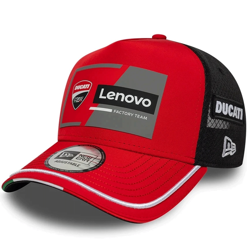 Ducati New Era Lenovo nokamüts must-punane