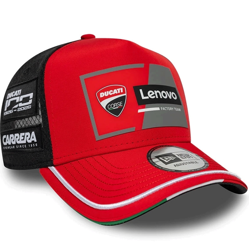 Ducati New Era Lenovo nokamüts must-punane
