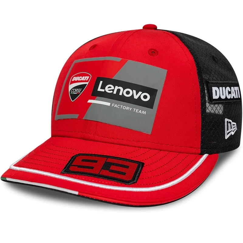 Ducati New Era Lenovo Marquez 93 nokamüts must-punane