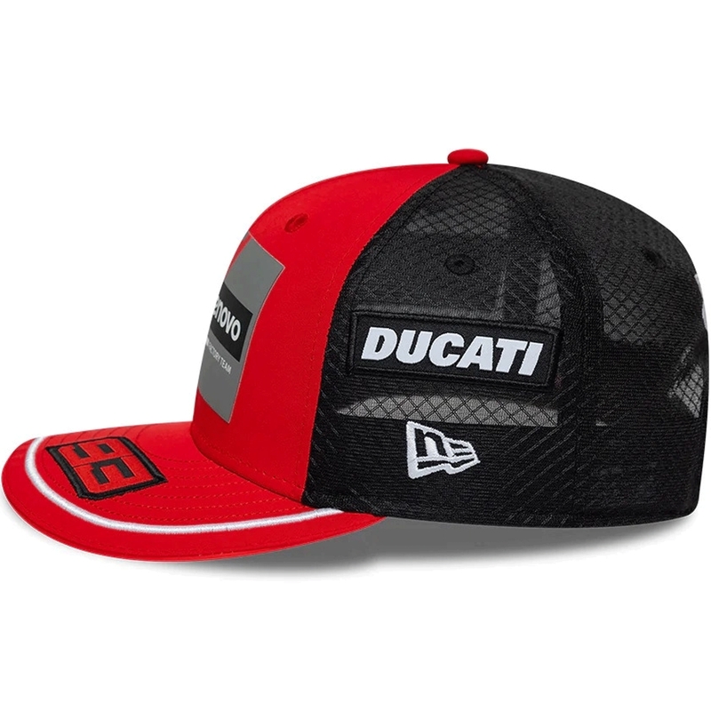 Ducati New Era Lenovo Marquez 93 nokamüts must-punane