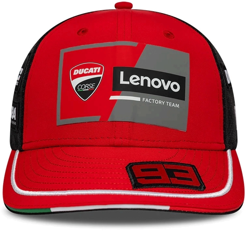 Ducati New Era Lenovo Marquez 93 nokamüts must-punane