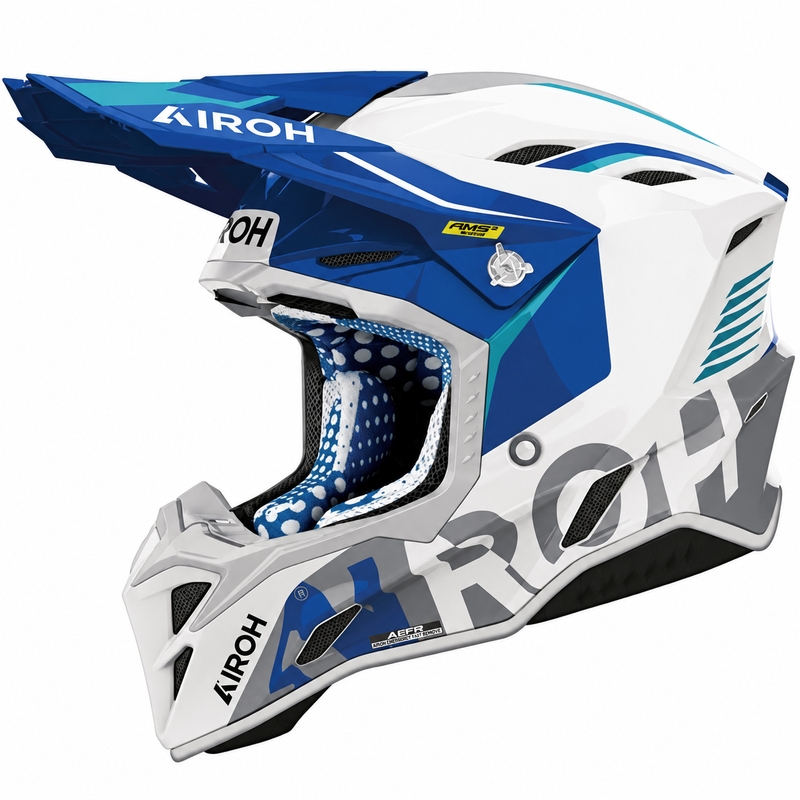 Motokrossi kiiver Airoh Aviator Factory Blame sinine