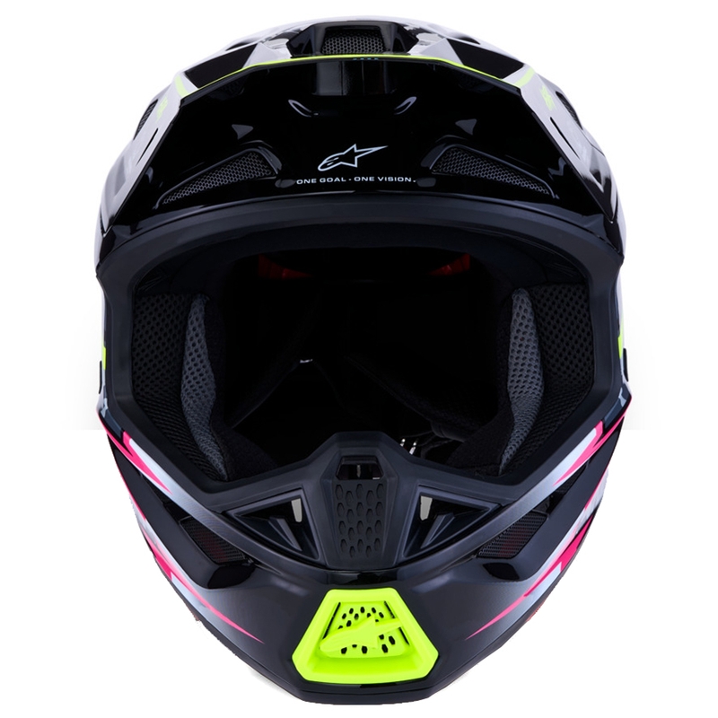 Alpinestars Supertech S-M7 Blaster mootorratta krossikiiver hall-fluorestseeriv kollane