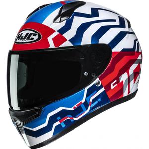Täismaskiiver mootorrattale HJC C10 Blade MC21 sinine-punane-valge
