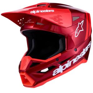 Alpinestars S-M3 Radium fluorestsentse puna-valge motokrossikiiver