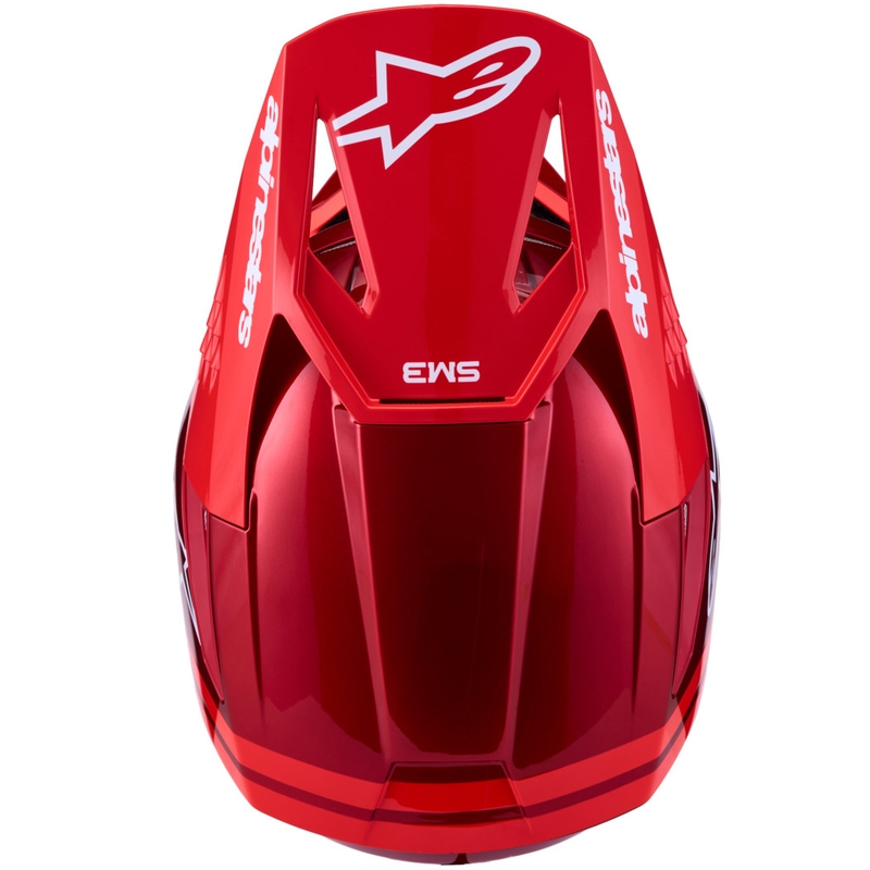 Alpinestars S-M3 Radium fluorestsentse puna-valge motokrossikiiver