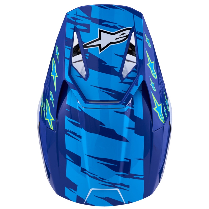 Alpinestars S-M3 Falcon laste motokrossikiiver sini-valge-must