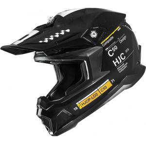 HJC C50 Tagg MC5 motokrossi kiiver must