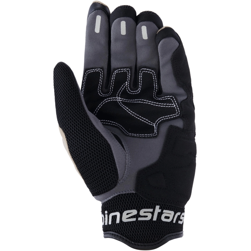 Alpinestars Mogress Airflow mootorratta kindad liiva-mustad