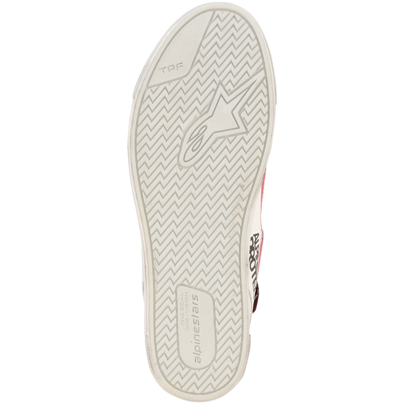 Alpinestars Stated Flair mootorrattasaapad valge-punased