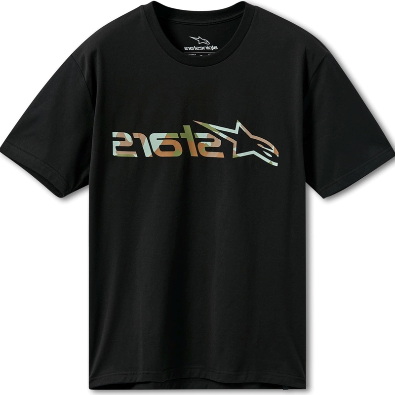 Alpinestars Verdure Camo CSF T-särk must