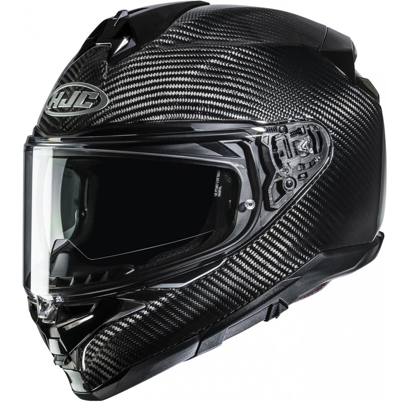Täismaskiiver mootorrattale HJC F72 Carbon Solid must