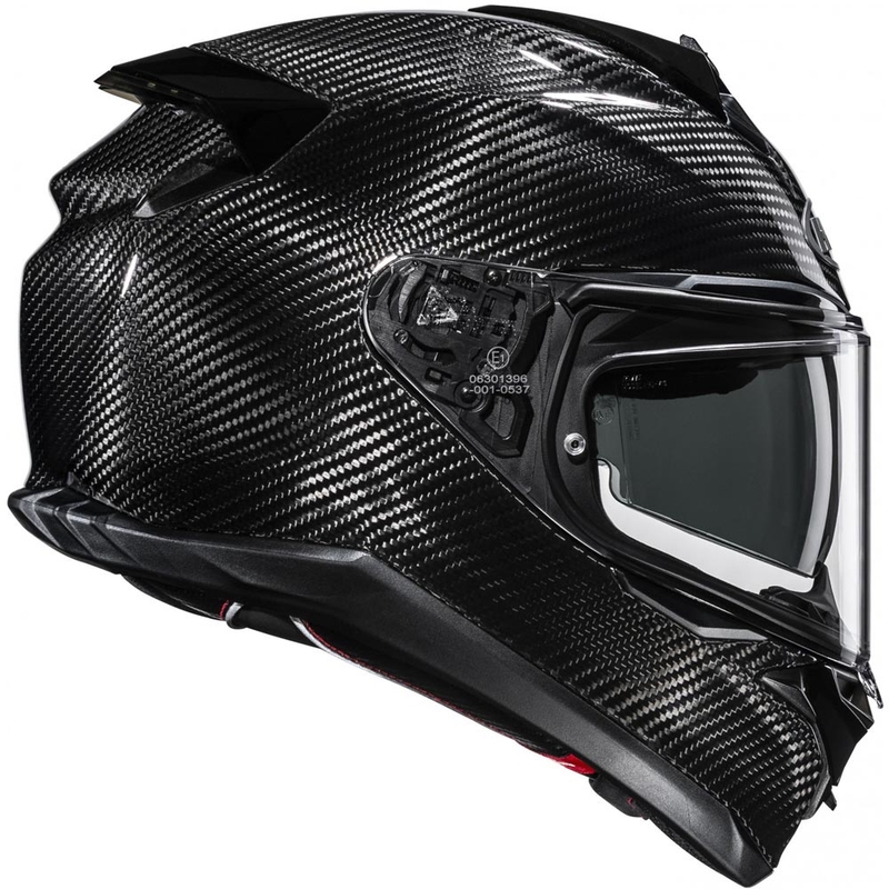 Täismaskiiver mootorrattale HJC F72 Carbon Solid must