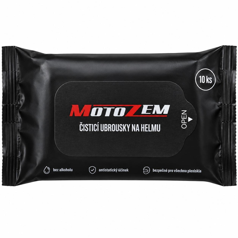 MotoZem kiivri puhastuslapid 10 tk.