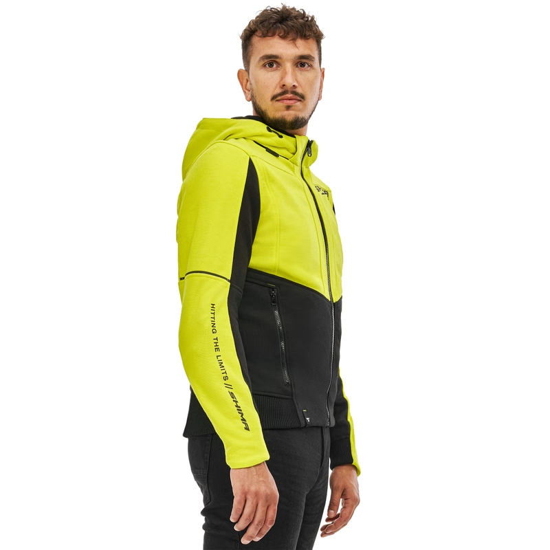 Mootorratta kapuuts Shima Daybreaker must-fluo kollane