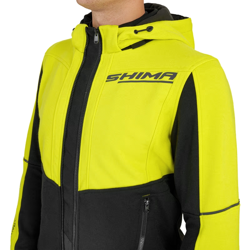 Mootorratta kapuuts Shima Daybreaker must-fluo kollane