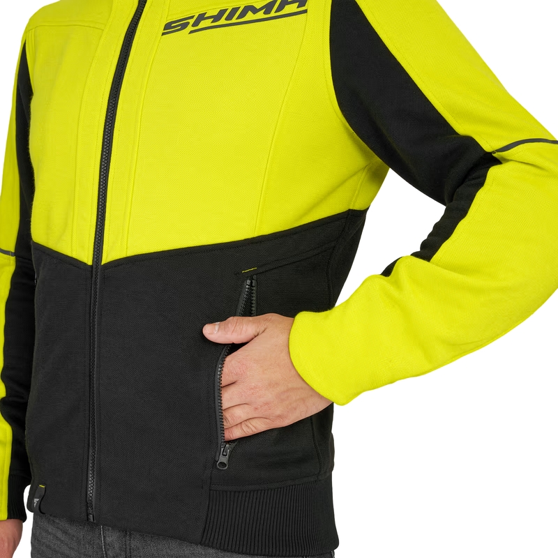 Mootorratta kapuuts Shima Daybreaker must-fluo kollane
